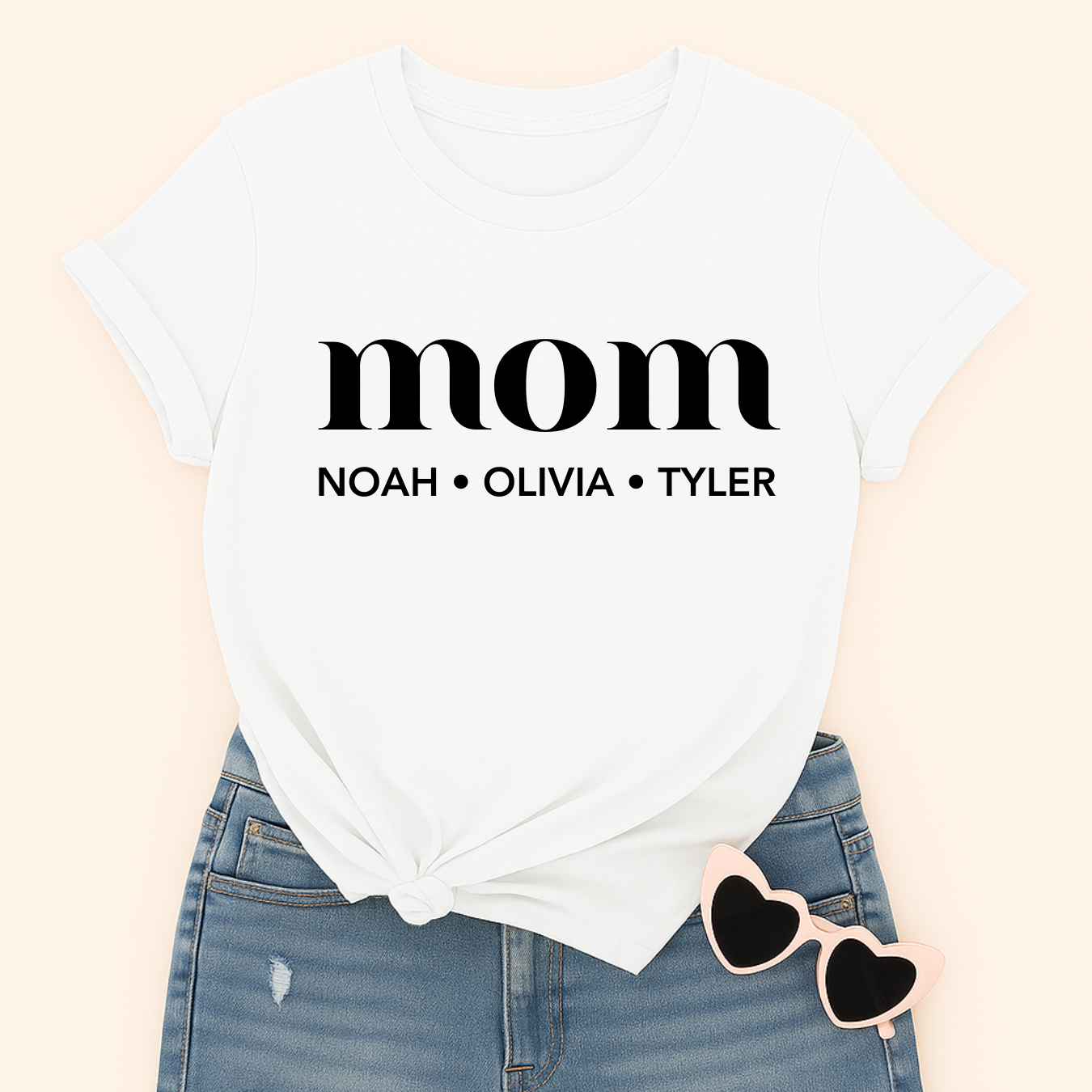 Personalized Kids' Names – Short Sleeve Shirt