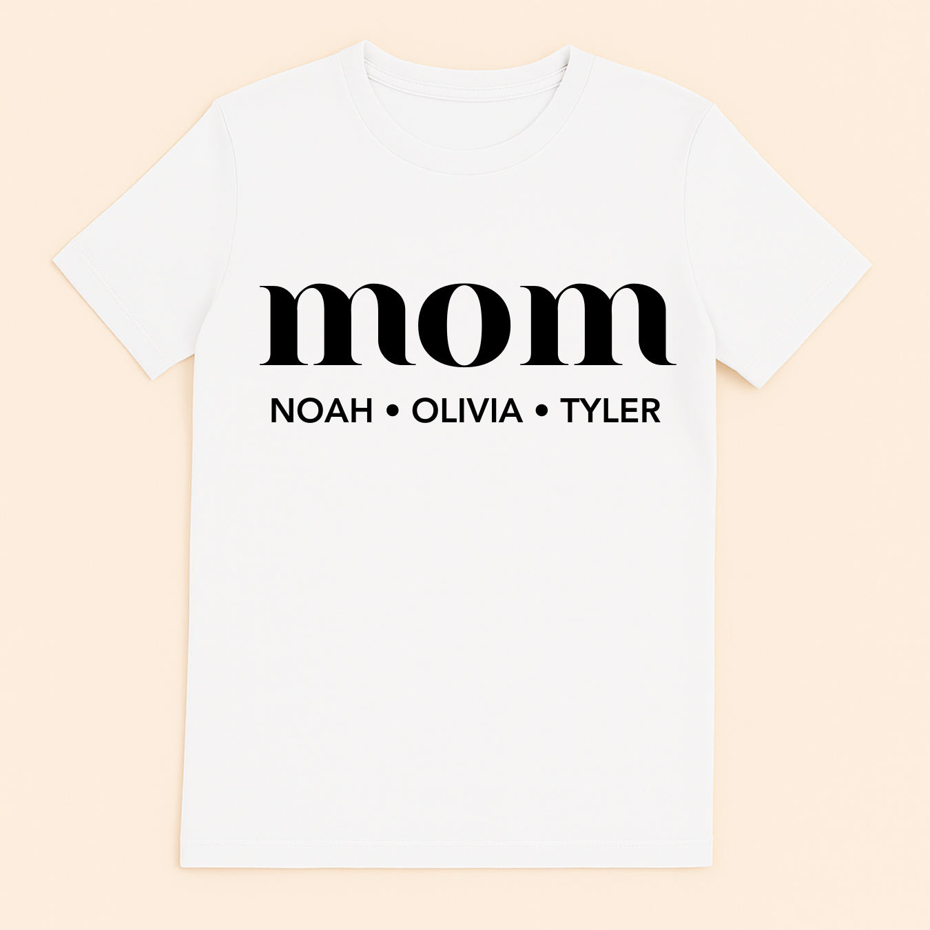 Personalized Kids' Names – Short Sleeve Shirt