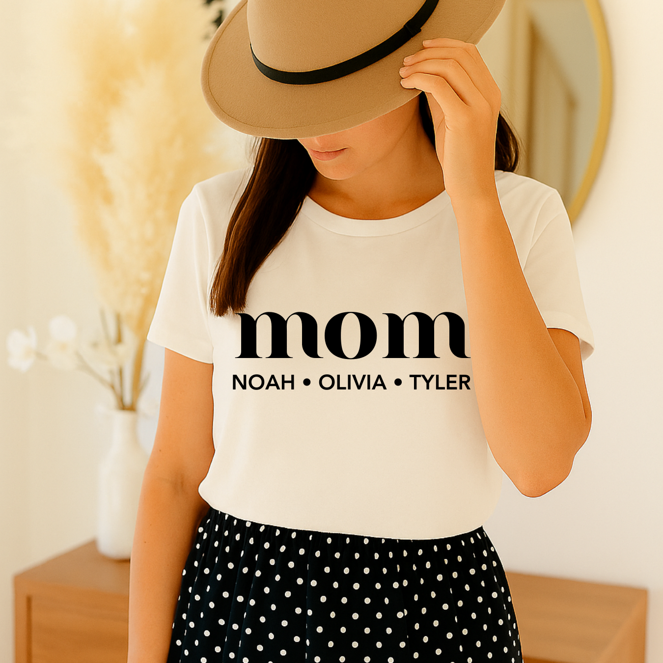 Personalized Kids' Names – Short Sleeve Shirt