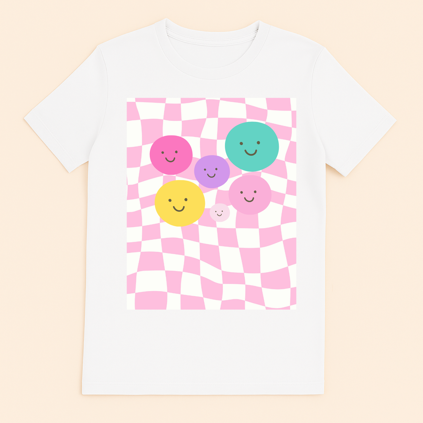 Happy Vibes – Short Sleeve Shirt