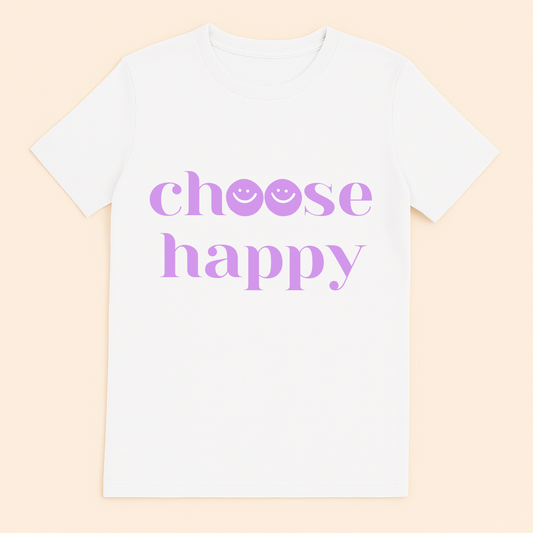 Choose Happy – Short Sleeve Shirt