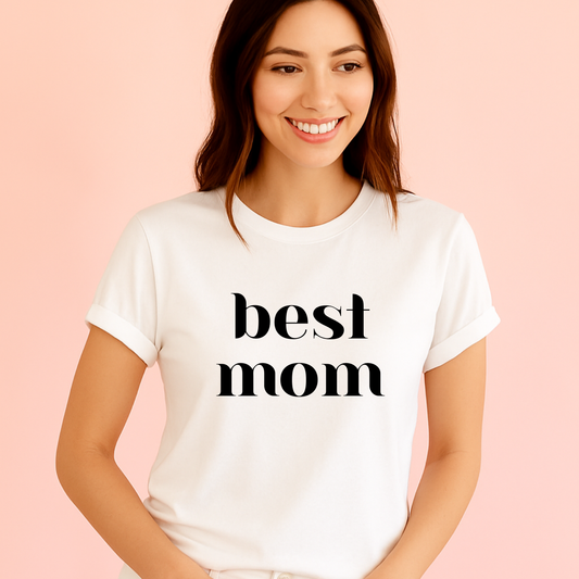 Best Mom – Short Sleeve Shirt
