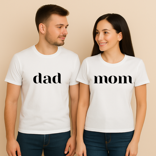 Dad & Mom Matching Couple